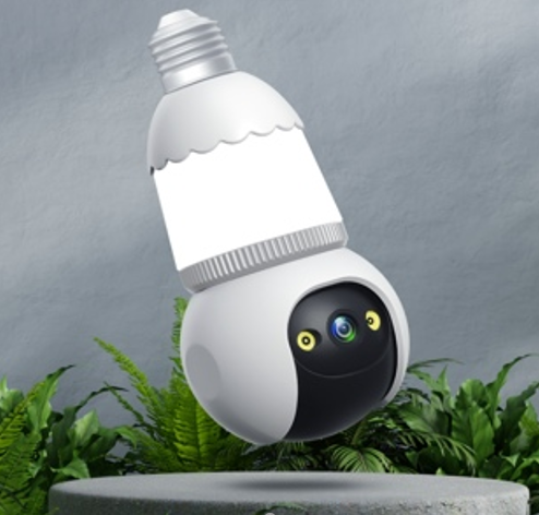 1080P WiFi Smart Security Camera, Night Vision, Mobile App Control, Motion Detection, Two-Way Audio, Cloud/SD Storage, Easy Install, White